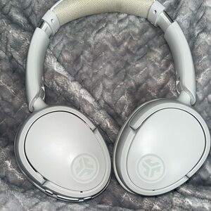 JLab Silver Over-Ear Headphones